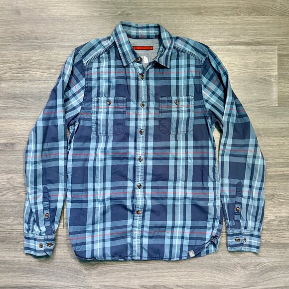 The North Face Men's Button Up Flannel Shirt - Picture 1 of 5